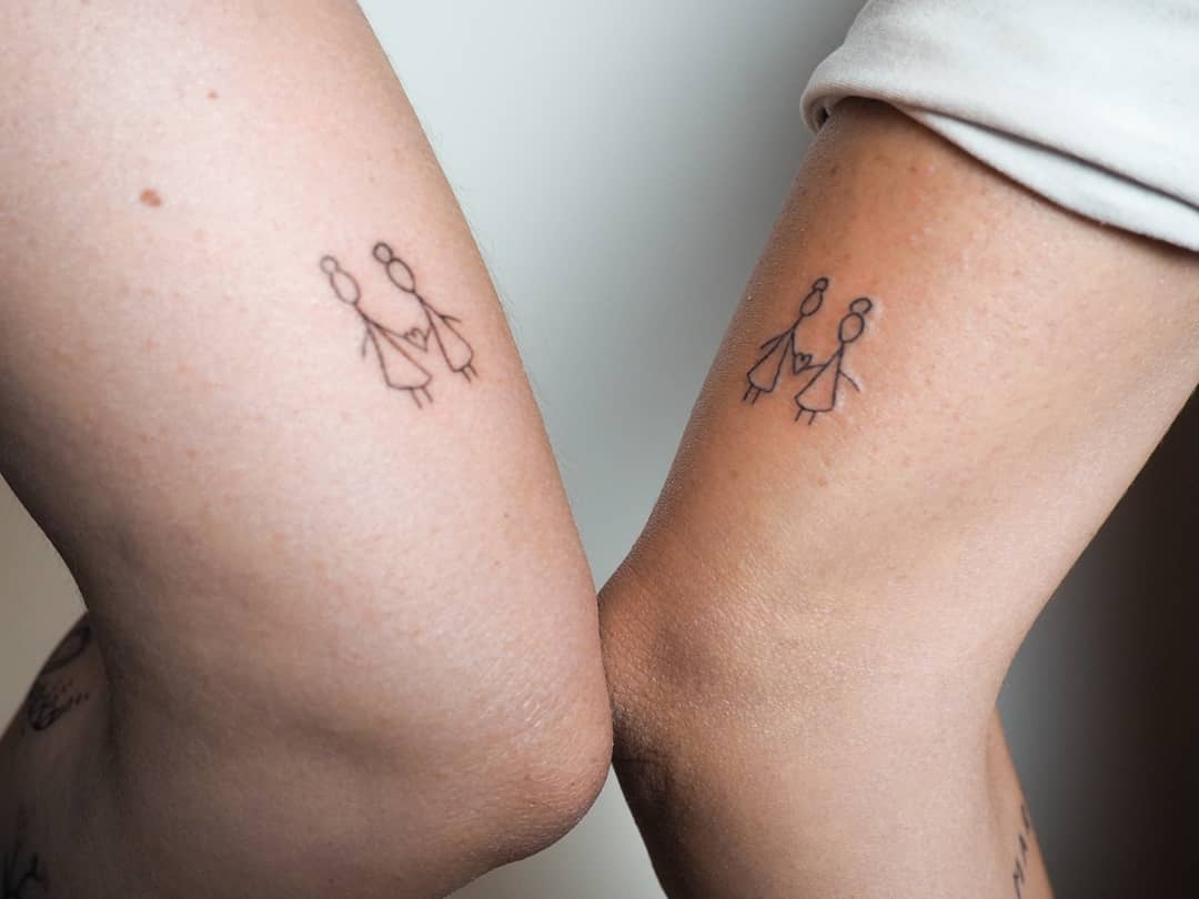 38 Mom and Daughter Tattoos for Mothers Day