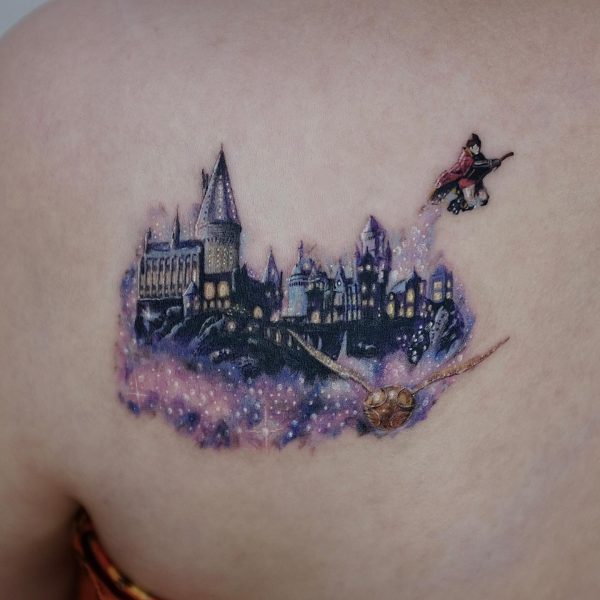 30 Harry Potter Tattoos for Hogwarts Lovers