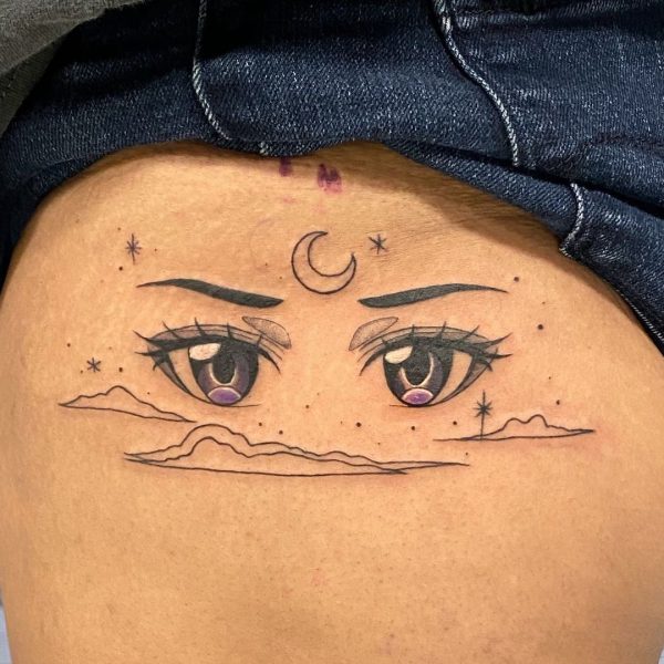 24 Small Anime Tattoos for Everyone in 2021