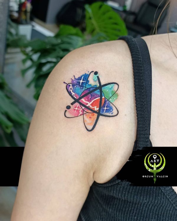 26 Atomic Tattoos for Science Lovers in 2021