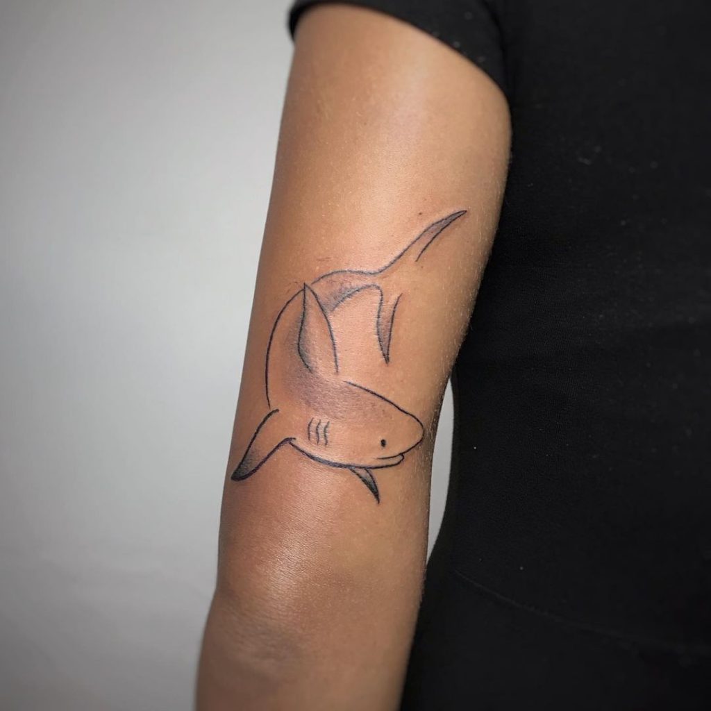 Basic shark tattoos