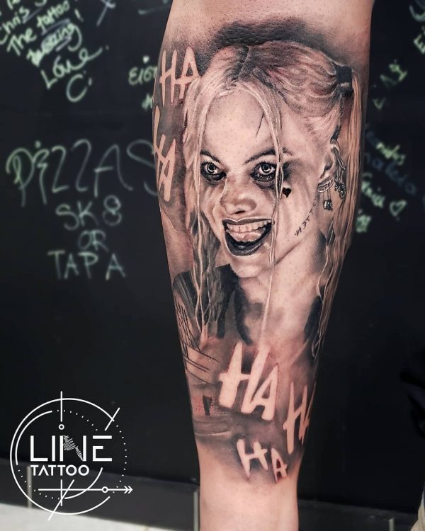 24 Harley Quinn Tattoos for Comic Lovers in 2021