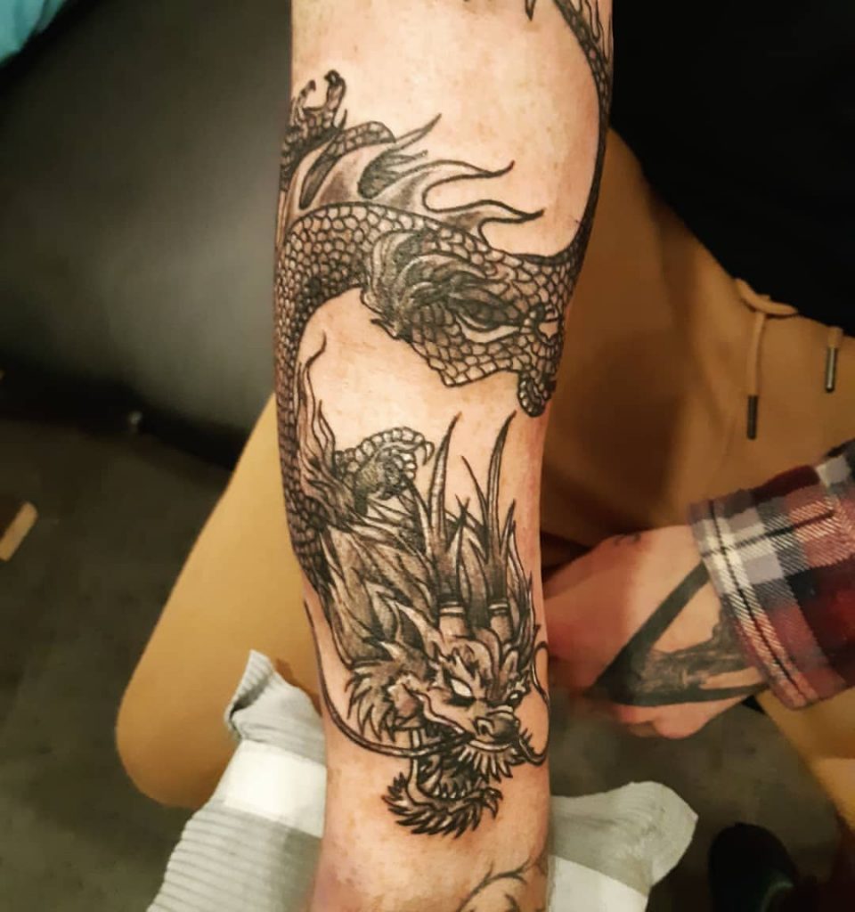 magnificent chinese dragon tattoos