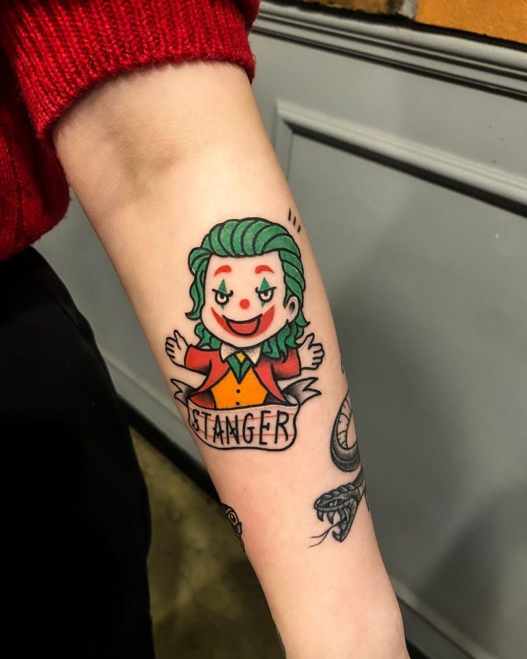Original Joker Artwork Tattoo