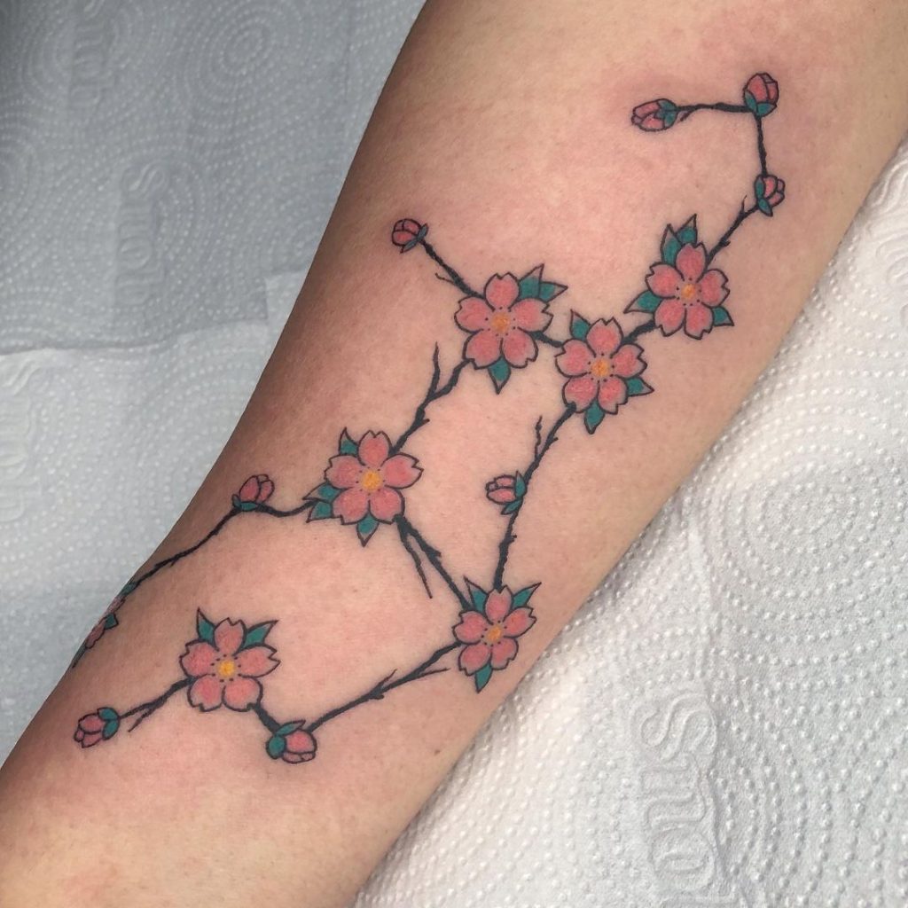 virgo constellation tattoo