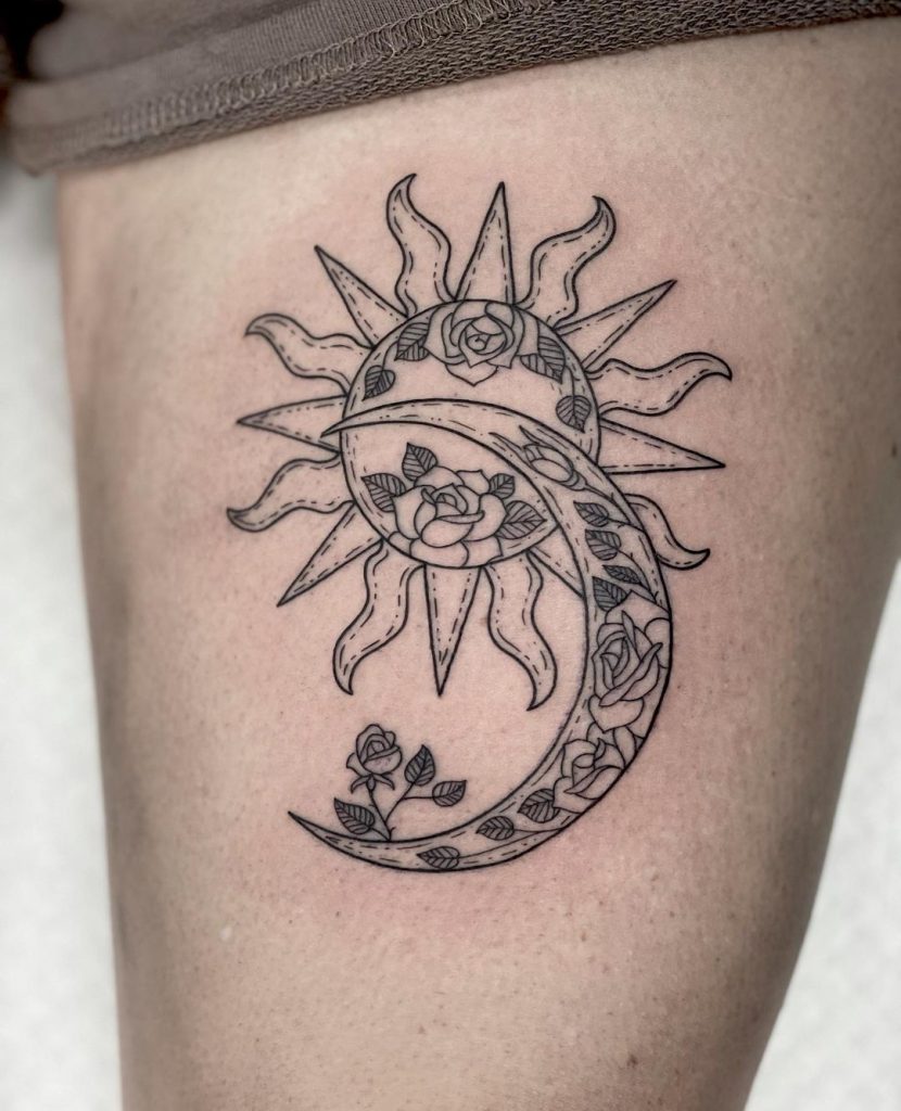 Rose tattoos