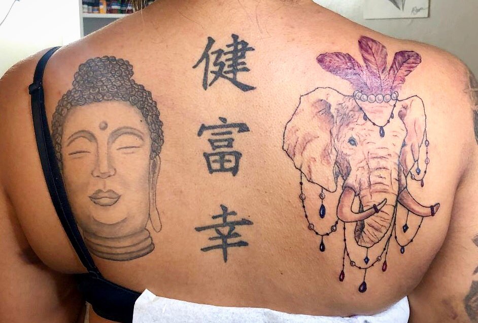 Eastern culture body art