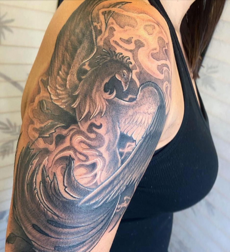 phoenix body art
