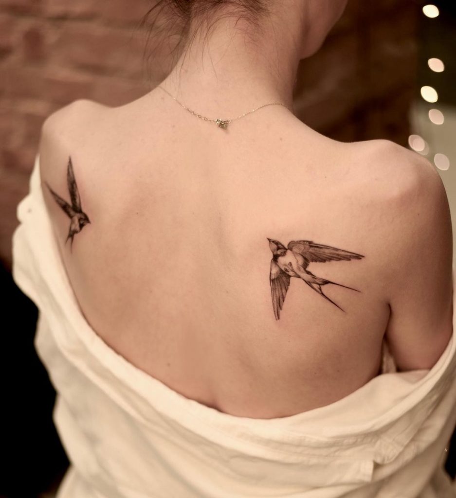 Matching tattoos