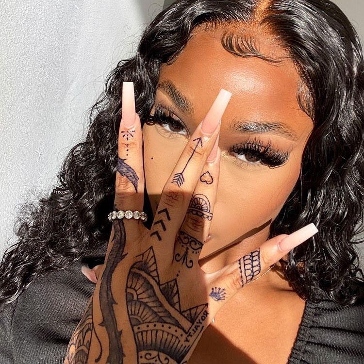 aesthetic hand tattoos