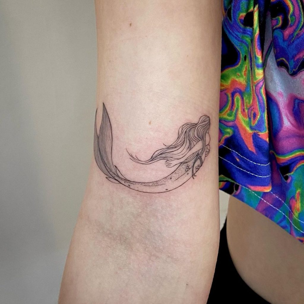 mermaids body art