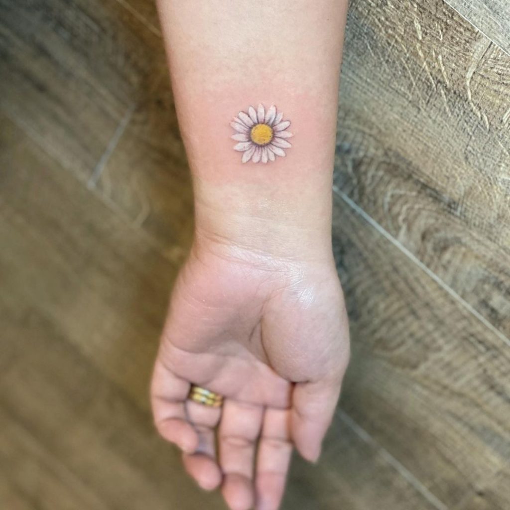 daisy body art