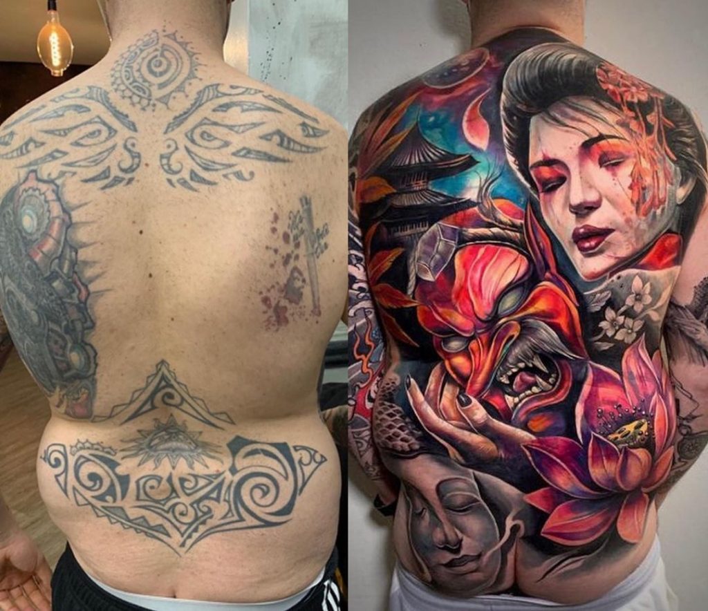 story telling cover up tattoos