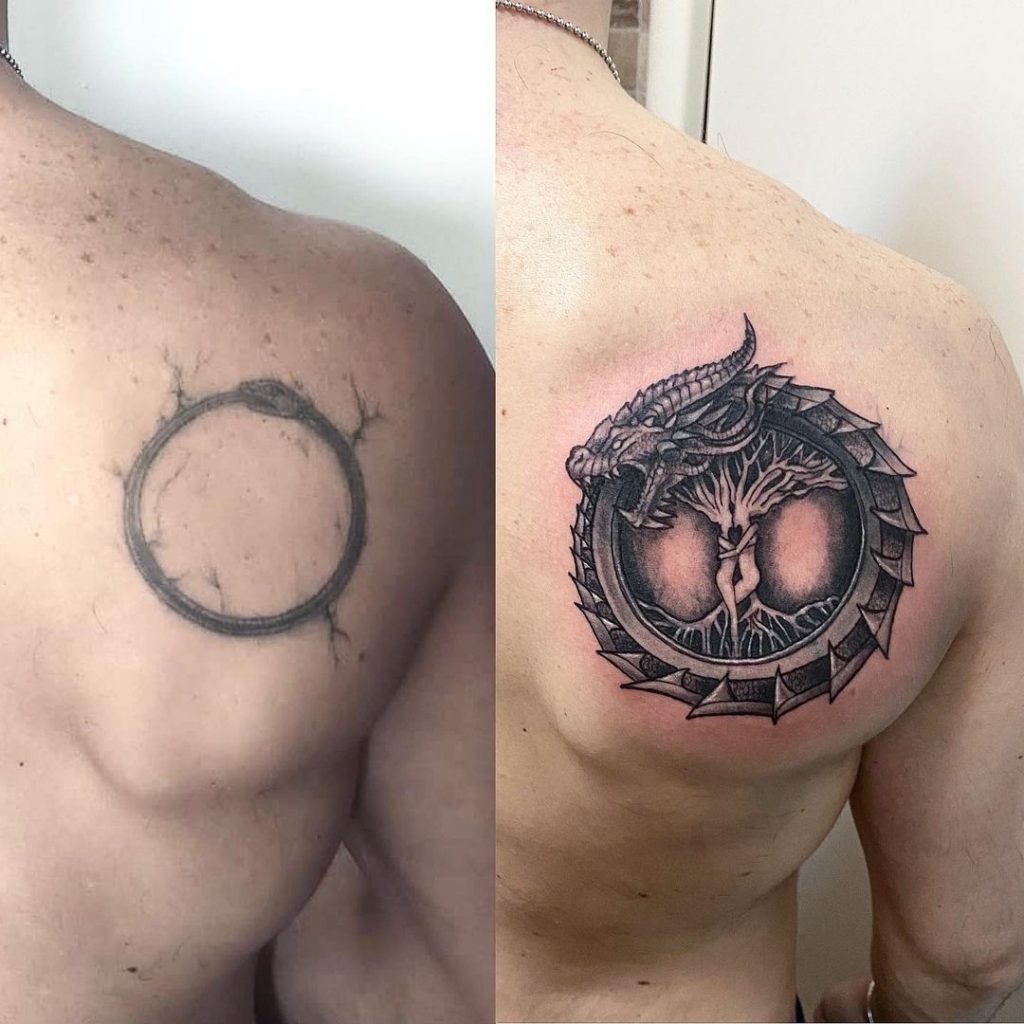 tattoos in circles