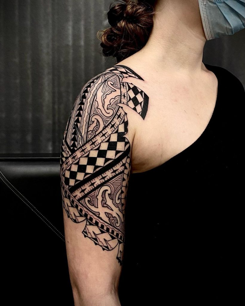 aesthetic maori body art