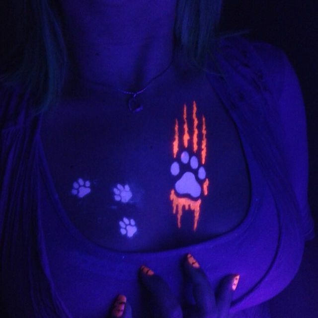 Uv Tattos for Paw Lovers