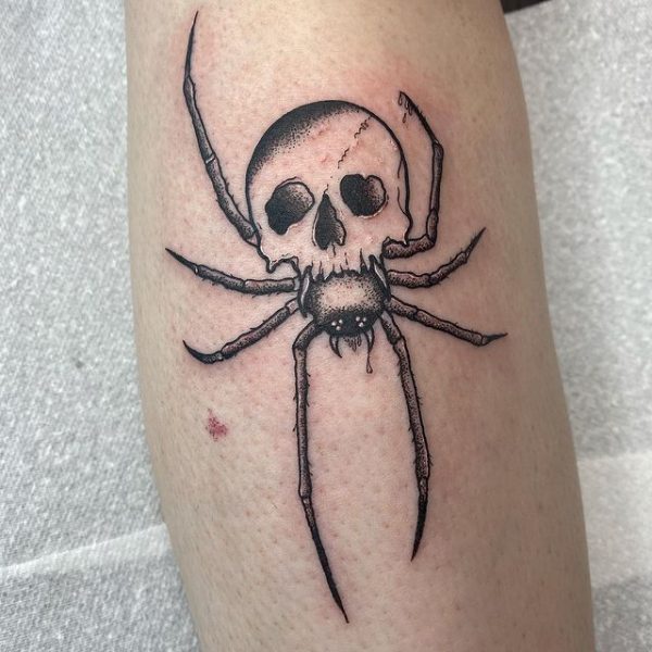 22 Spider Tattoo Design