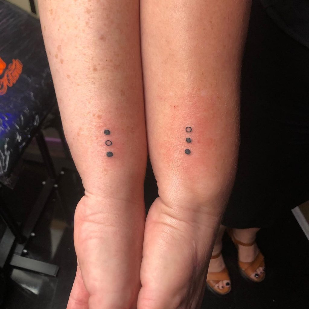 matching point tattoo