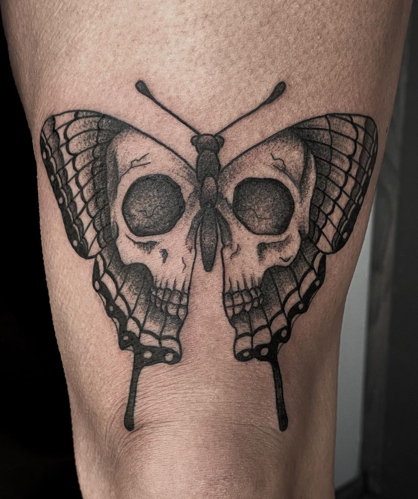 Moth Tattoo Idea