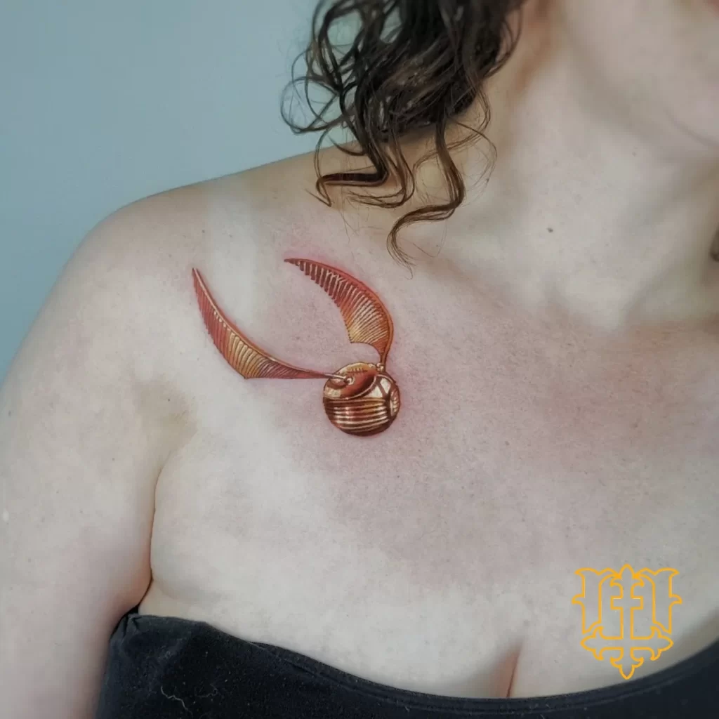 Golden Snitch Tattoo