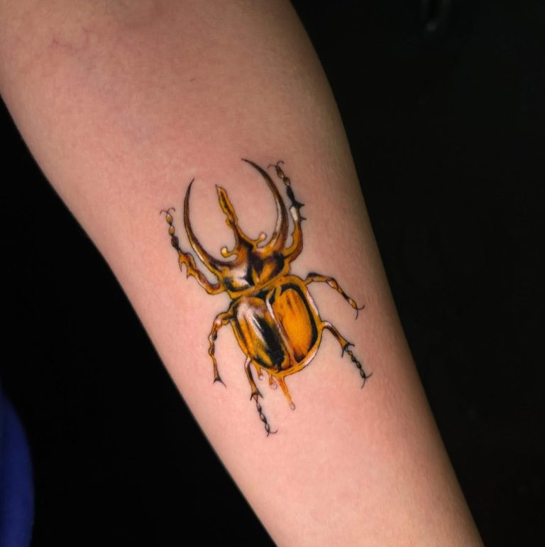 25 Gold Tattoo Designs That Shine Like Real Gold - Page 2 of 2 - Small ...