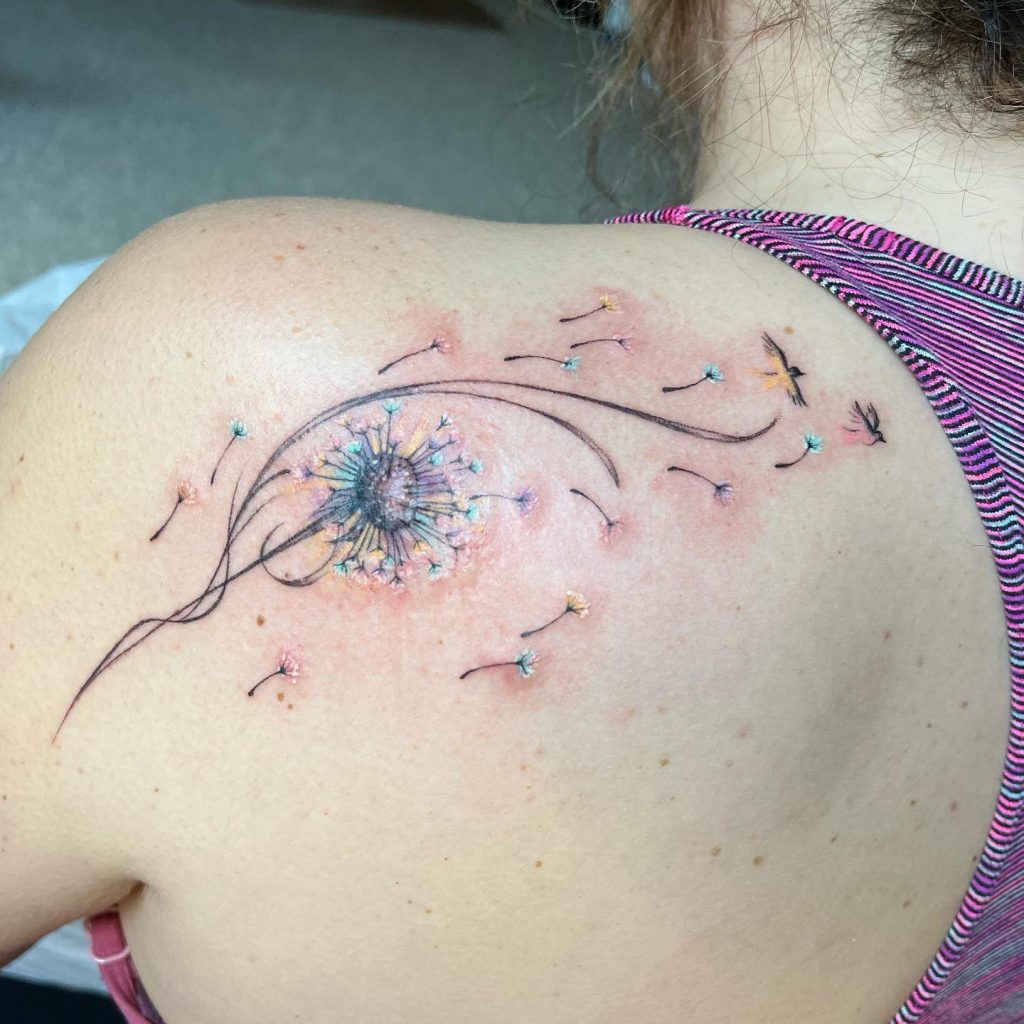 Color Splash Tattoo