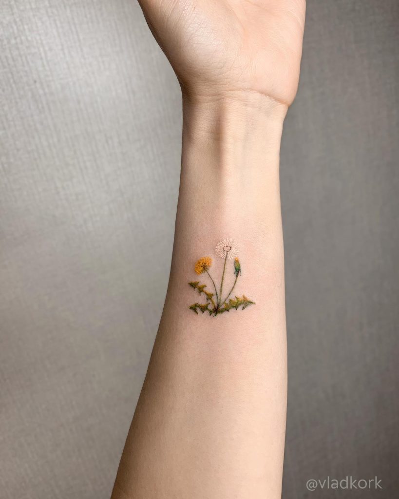 Watercolor Dandelion