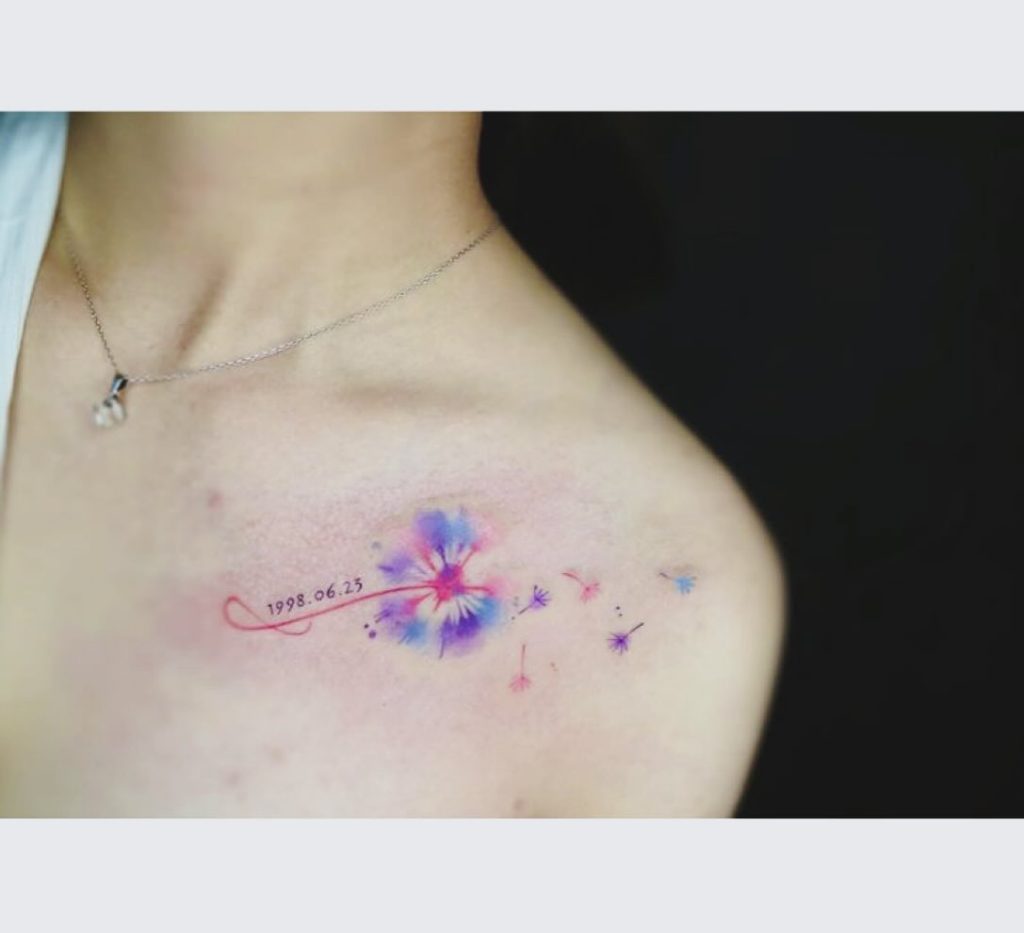 Personalized Date Tattoo
